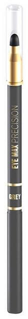 Карандаш для глаз Eveline Eye Max Precision автоматический с растушевкой Серый, 8.3 г