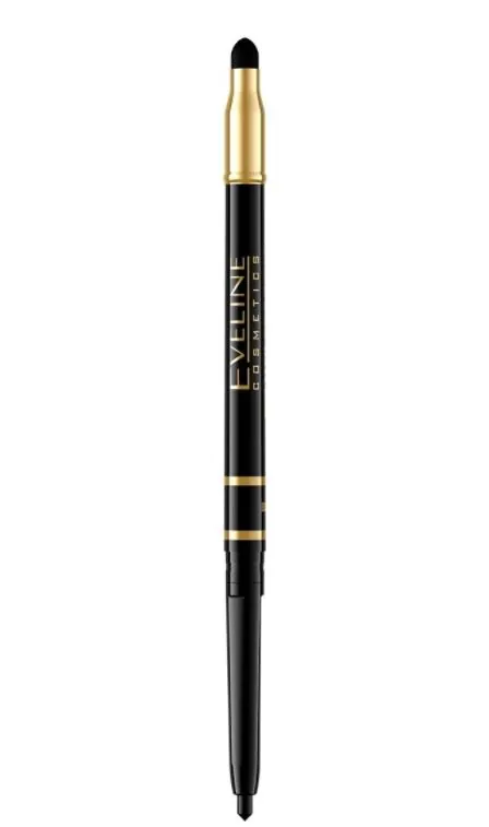 Олівець для очей Eveline Eye Max Precision автоматичний з розтушовкою Чорний, 8.3 г