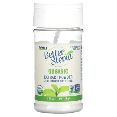 Стевія NOW Better Stevia порошок, 28 г
