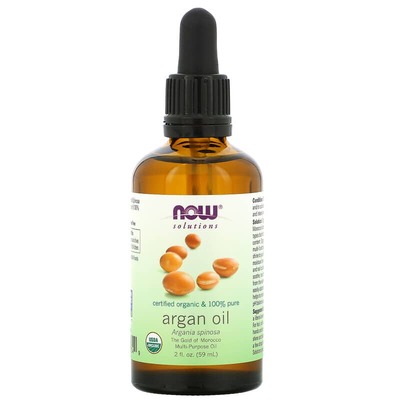 Аргановое масло NOW Argan Oil Organic, 59 мл