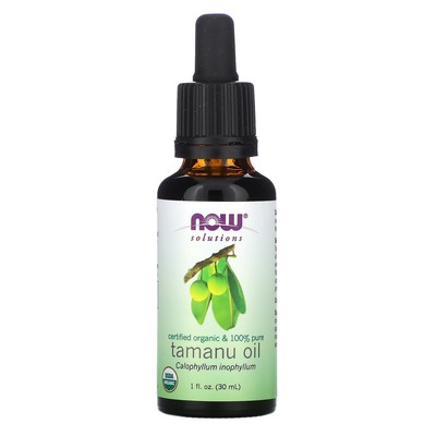 Олія таману Now Organic Tamanu Oil, 30 мл