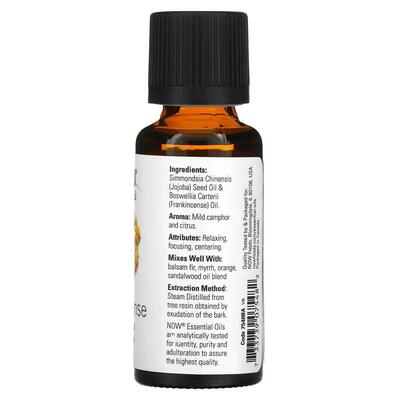 Эфирное масло ладана NOW Frankincense Oil Blend, 30 мл