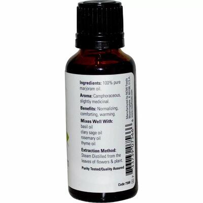 Эфирное масло майорана NOW Marjoram Oil, 30 мл