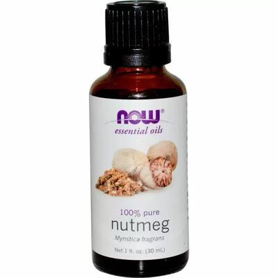 Ефірна олія мускатного горіха NOW Nutmeg Oil, 30 мл