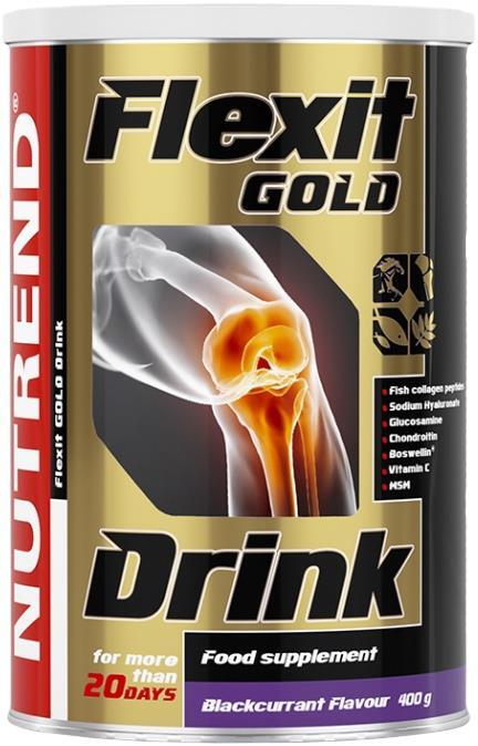 Хондропротектор Nutrend Flexit Drink Gold blackcurrant, 400 г