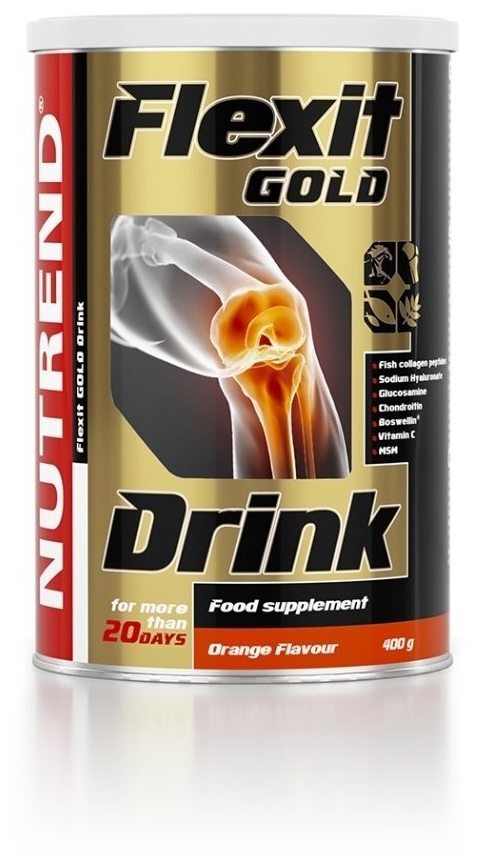 Хондропротектор Nutrend Flexit Drink Gold orange, 400 г