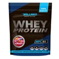 Протеїн сироватковий концентрат Willmax Whey Protein WPC 80, бабл гам, 920 г