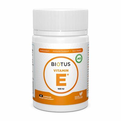 Вітамін Е Biotus Vitamin Е капсули по 100 МО №30