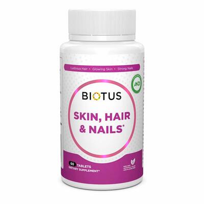 Комплекс Волосы, кожа и ногти Biotus Hair, Skin & Nails таблетки №60