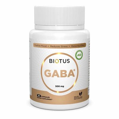 ГАМК (гамма-аміномасляна кислота) Biotus GABA капсули №60