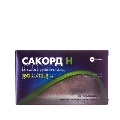 Сакорд Н таблетки, п/плен. обол. по 160 мг/12.5 мг №30 (10х3)