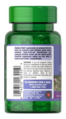 Масло орегано Puritan's Pride Oil of Oregano Extract 150 мг, 90 гелевых капсул