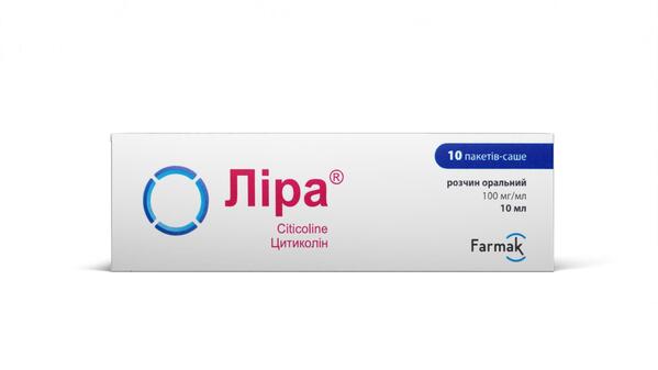 Ліра розчин ор. 100 мг/мл по 10 мл №10 у пак.-саше