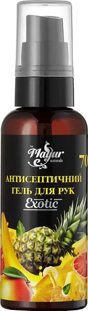 Гель для рук Mayur антисептичний Exotic, 50 мл