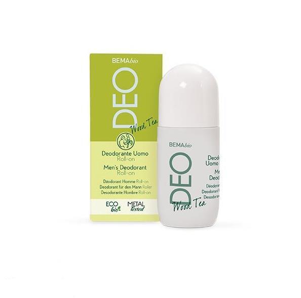 Дезодорант шариковый Bema Cosmetici Bio Wood Tea для мужчин, 50 мл