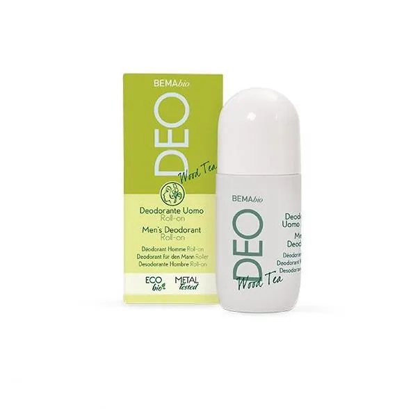 Дезодорант кульковий Bema Cosmetici Bio Wood Tea для чоловіків, 50 мл