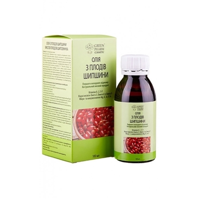 Масло Green Pharm Cosmetic из плодов шиповника, 100 мл