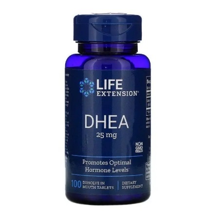 Дегидроэпиандростерон ДГЭА Life Extension DHEA 25 мг, 100 таблеток