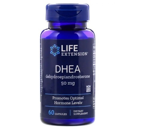 Дегидроэпиандростерон ДГЭА Life Extension DHEA 50 мг, 60 таблеток