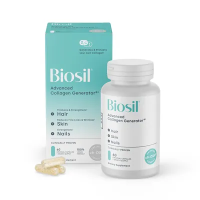Генератор Колагену BioSil Advanced Collagen Generator, 60 капсул