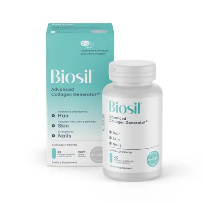 Генератор Колагену BioSil Advanced Collagen Generator, 60 капсул