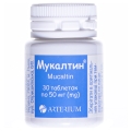 Мукалтин таблетки по 50 мг №30 в конт.
