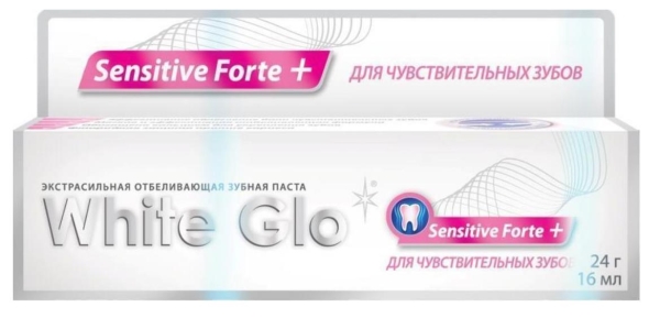 Зубна паста White Glo відбілююча для чутливих зубів, 24 г