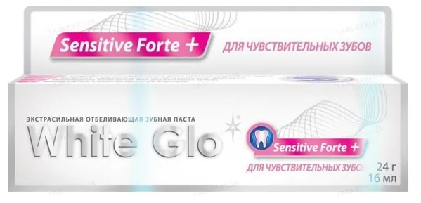 Зубна паста White Glo відбілююча для чутливих зубів, 24 г