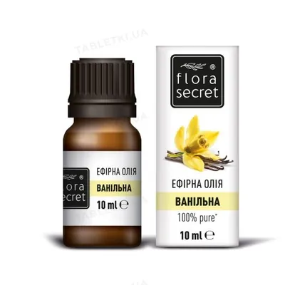 Олія ефірна Flora Secret ванільна, 10 мл
