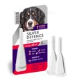 Краплі на холку Palladium Silver Defence від паразитів для собак вагою від 40 кг, 1 піпетка