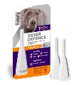 Капли на холку Palladium Silver Defence от паразитов для собак весом от 30 до 40 кг, 1 пипетка