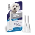 Капли на холку Palladium Ultra Protect от паразитов для собак весом от 1,5 до 4 кг, 1 пипетка
