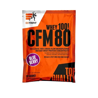 Протеїн сироватковий концентрат Extrifit CFM 80  Whey 100! чорниця, 30 г
