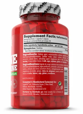 Жироспалювач Amix Nutrition Synephrine, 90 капсул