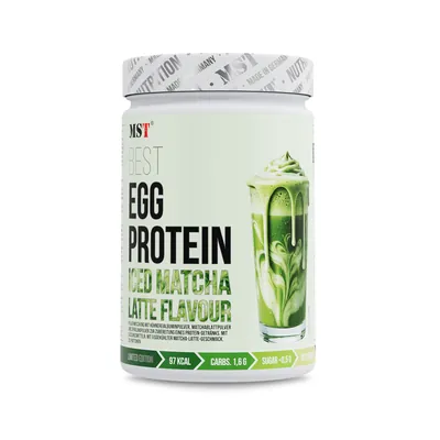 Протеїн яєчний MST Nutrition Best Egg Protein матча-лате, 20 порцій, 500 г