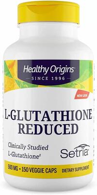 Глутатион Healthy Origins Setria L-Glutathione Reduced 500 мг, 150 капcул