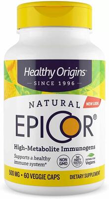 Эпикор Healthy Origins EpiCor 500 мг, 60 капсул