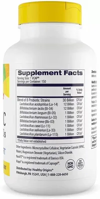 Пробіотик Healthy Origins Probiotic 30 млрд КУО, 150 капсул