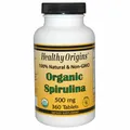 Спіруліна Healthy Origins Organic Spirulina 500 мг, 360 таблеток