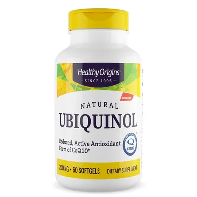 Убіхінол Healthy Origins Ubiquinol 200 мг, 60 капсул