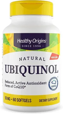 Убіхінол Healthy Origins Ubiquinol 50 мг, 60 капсул