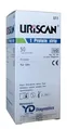 Тест-смужки Uriscan U11 Protein strip для виявлення білка у сечі, 50 штук у флак.