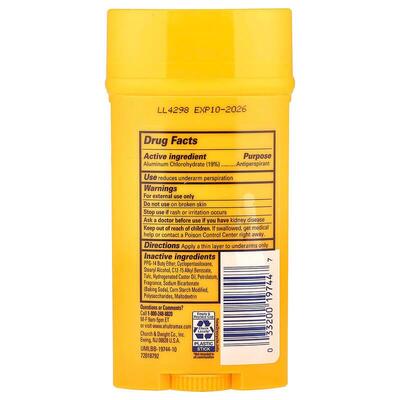 Дезодорант-антиперспирант Arm & Hammer Ultra Max Active Sport для мужчин, 73 г