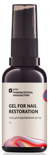 Гель для відновлення нігтів Kyiv Pharmaceutical Manufactory, 25 г