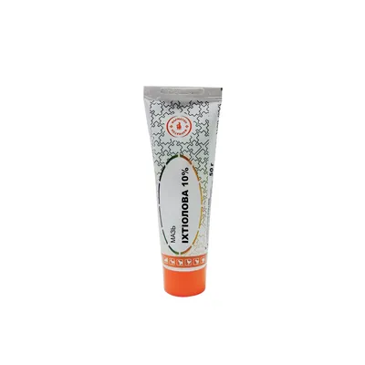 Мазь іхтіолова 10% (ДЛЯ ТВАРИН), 50 г