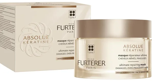 Маска Rene Furterer Absolue Keratine для дуже пошкодженого волосся, 200 мл