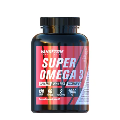 Супер Омега 3 Vansiton Super Omega 3, 120 капсул