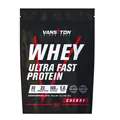 Протеїн сироватковий концентрат Vansiton Ultra Fast Protein, вишня, 900 г