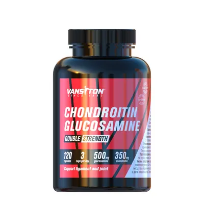Хондроітин + Глюкозамін Vansiton Chondroitine Glucosamine, 120 капсул
