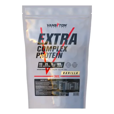 Протеїн комплексний Vansiton Extra Complex Protein, ваніль, 3,4 кг